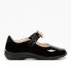 Picture of Lelli Kelly Ella 2 Princess School Shoe Wide G Fitting - Black Patent 