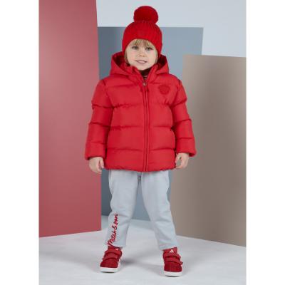 Picture of Mitch & Son Oscar Hooded Puffer Jacket - Red
