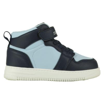 Picture of Mitch & Son Boys Jump High Top Trainer - Blue Navy