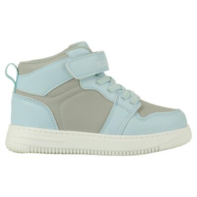 Picture of Mitch & Son Boys Jump High Top Trainer - Sky Blue