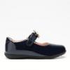 Picture of Lelli Kelly Ella 2 Princess School Shoe Wide G Fitting - Navy Patent 