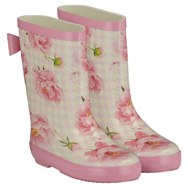 Picture of  A Dee Splash Peony Dreams Wellies - Pink