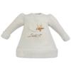 Picture of Little A Fallon As Good As Gold Faux Fur Trim Dress - Snow White