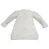 Picture of Little A Fallon As Good As Gold Faux Fur Trim Dress - Snow White