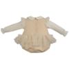 Picture of Little A Flora As Good As Gold Tulle Romper - Gold