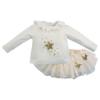 Picture of Little A Farah As Good As Gold Tulle Skirt Set - Gold