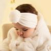 Picture of Little A Girls Fenix Pom Pom Headband - Snow White