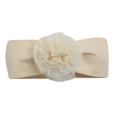 Picture of Little A Girls Ferne Tulle Pom Pom Headband - Gold
