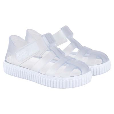 Picture of Igor Nico Cristal  Jelly Sandal - Transparent White 