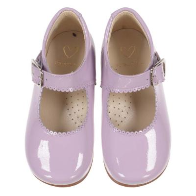 Picture of Panache Baby Girls High Back Shoe - Lilac Patent