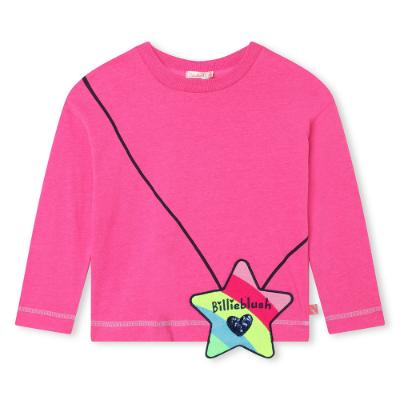 Picture of Billieblush Rainbow Star T-shirt - Pink