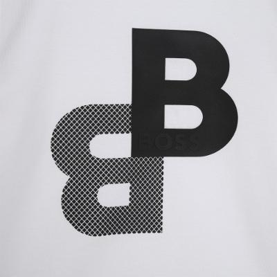 Picture of BOSS Boys B T-shirt - White
