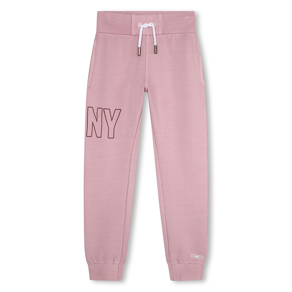 Dkny white online joggers