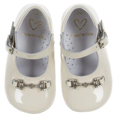 Picture of Panache Baby Shoes Snaffle Front Mary Jane - Beach Cream