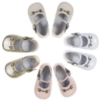 Picture of Panache Baby Shoes Snaffle Front Mary Jane - Beach Cream
