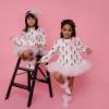 Picture of Daga Girls Dancing Queen Print Tutu Dress - Pink