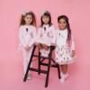 Picture of Daga Girls Dancing Queen Tunic & Leggings Set - Pink