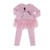 Picture of Daga Girls Dancing Queen Tunic & Leggings Set - Pink