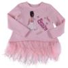 Picture of Daga Girls Dancing Queen Tunic & Leggings Set - Pink
