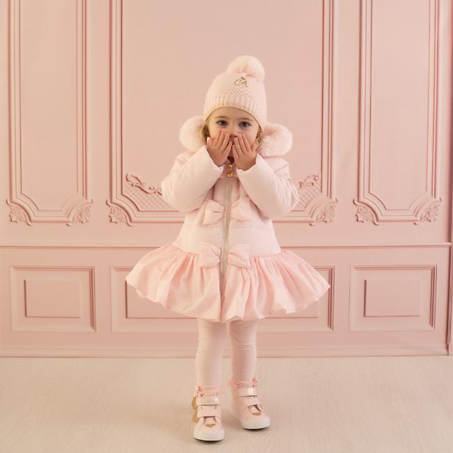 Picture of Little A Elsa Check Me Out Coat - Pink