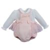 Picture of Little A Ella Check Me Out Lurex Romper - Pink