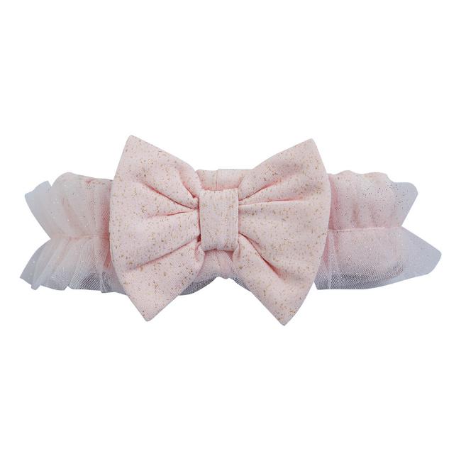 Picture of Little A Girls Eden Bow Headband - Pink
