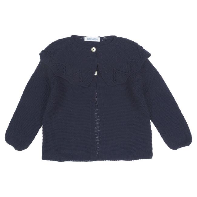 Picture of Juliana Baby Clothes Girls  Cardigan - Navy Blue