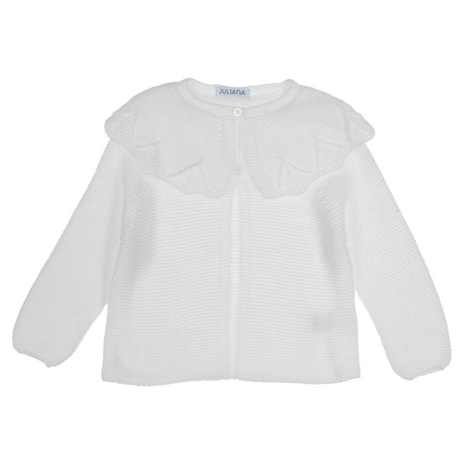 Picture of Juliana Baby Clothes Girls  Cardigan - White