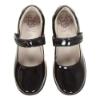 Picture of Lelli Kelly Dino 2 Crystal Dinosaur School Shoe F Fitting - Black Patent 