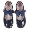 Picture of Lelli Kelly Dino 2 Crystal Dinosaur School Shoe F Fitting - Navy Patent