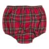 Picture of Juliana Baby Clothes Girls 3 Piece Tartan Jam Pant Set - Red Green