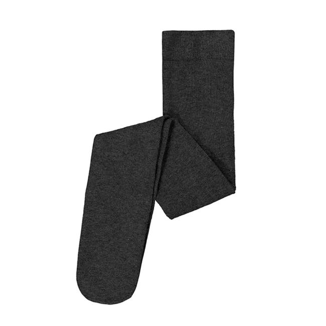 Picture of Mayoral Mini Girls Plain Fine Knit Tights - Black