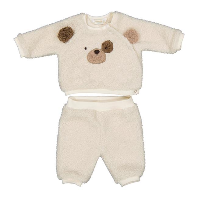 Picture of Mayoral Newborn Teddy Tracksuit - Cream