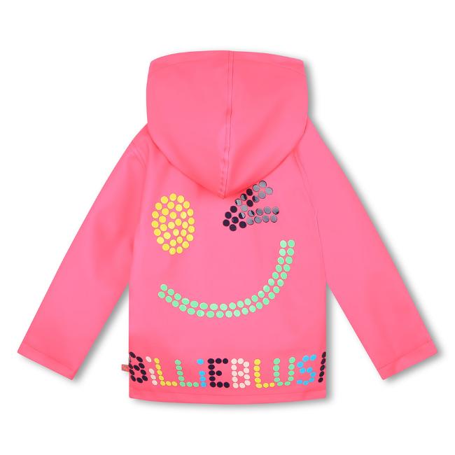 Picture of Billieblush Logo Raincoat - Fuchsia Pink