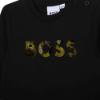 Picture of BOSS Toddler Boys Textured Logo T-shirt - Black