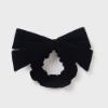 Picture of Abel & Lula Girls Large Velvet Bow Scrunchie - Black