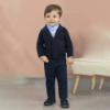 Picture of Mayoral Boys Easy On Hook & Loop Brogue - Black