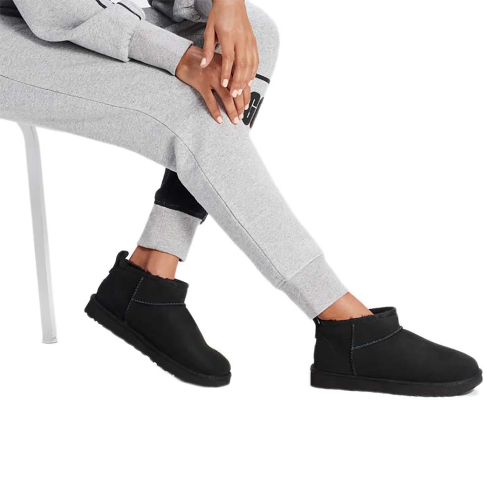 UGG Ladies Classic Ultra Mini Boot Grey