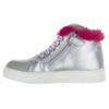 Picture of Agatha Ruiz De La Prada Kobe Love Is Real Inside Zip Hi Top - Silver