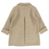 Picture of Marae Boys Double Breasted Wool Coat  - Beige Camel 