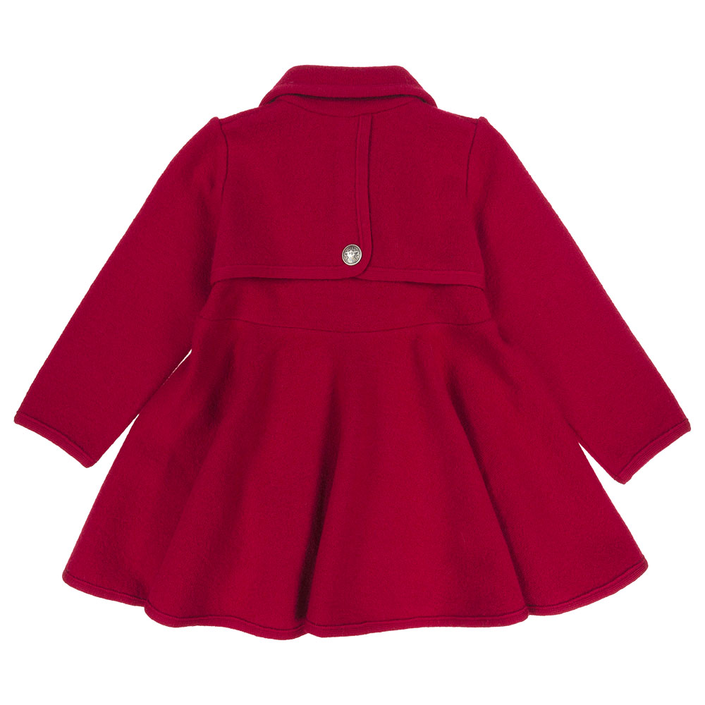 Flared skirt on sale wool coat