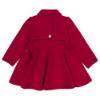 Picture of Marae Girls Double Breasted Flared Skirt Wool Coat  - Dark Red