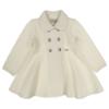 Picture of Marae Girls Double Breasted Flared Skirt Wool Coat  - Ivory