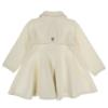 Picture of Marae Girls Double Breasted Flared Skirt Wool Coat  - Ivory