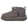 Picture of UGG Toddler Classic Ultra Mini Boot Inside Zip - Grey