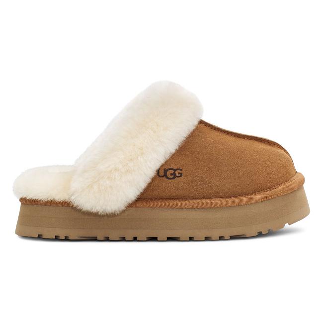 Picture of UGG Ladies Disquette Slipper - Chestnut