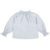 Picture of Tutto Piccolo Girls Cotton Blouse - Porcelain Blue