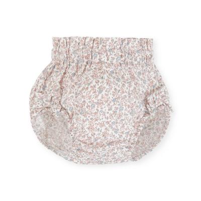 Picture of Tutto Piccolo Girls Ditsy Print Jam Pants - Petal Pink