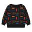 Picture of Levi's Baby Boys AOP Logo Sweatshirt - Black