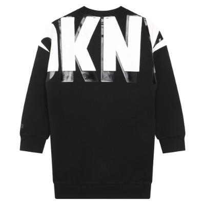 Picture of DKNY Kids Girls Sweatshirt Dress - Black